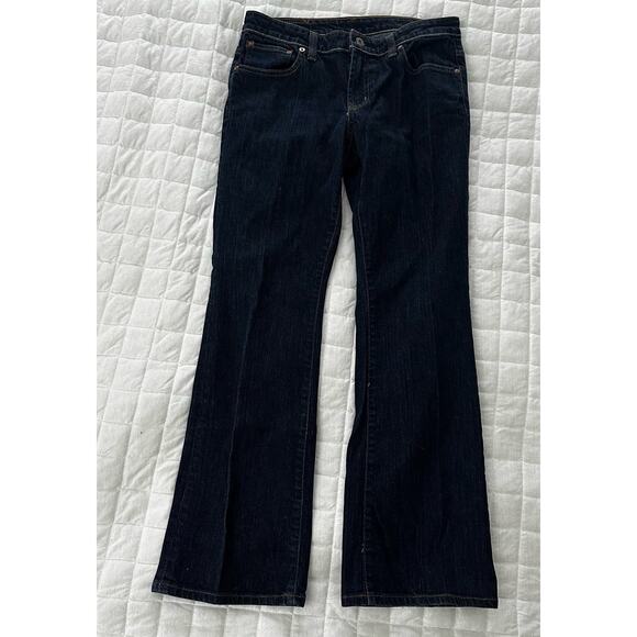 POLO RALPH LAUREN Jeans Womens 10/30 Kelly Dark Wash Bootcut Mid Rise Stretch - Picture 1 of 15